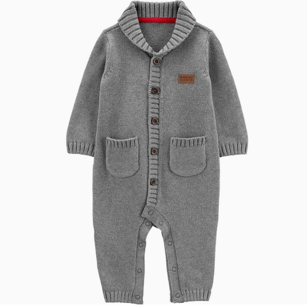 Super cute Baby Carter's Knit Jumpsuit